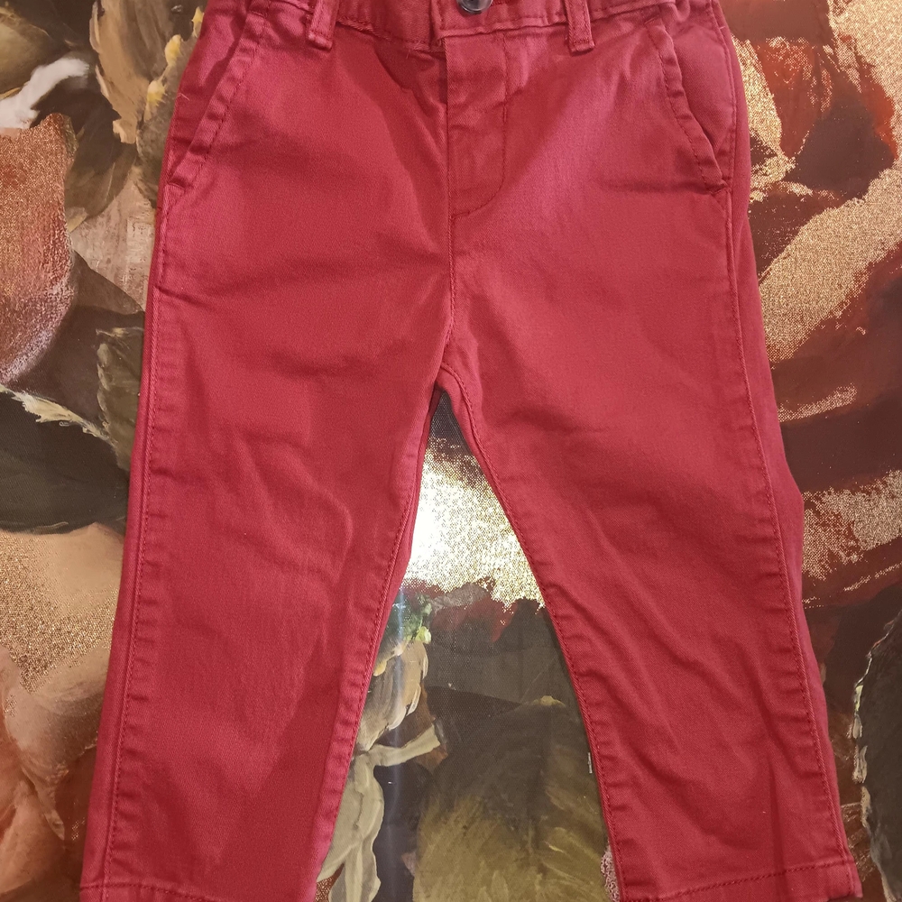 Red Kids Pants